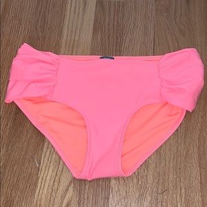 Aerie Neon Orange Hipster Bikini Bottoms